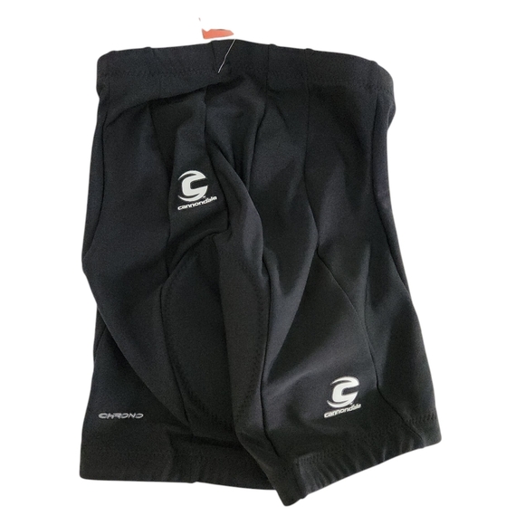 CANNONDALE Chrono Women's Padded Cycling Shorts Size Small Black NWT - Picture 6 of 11
